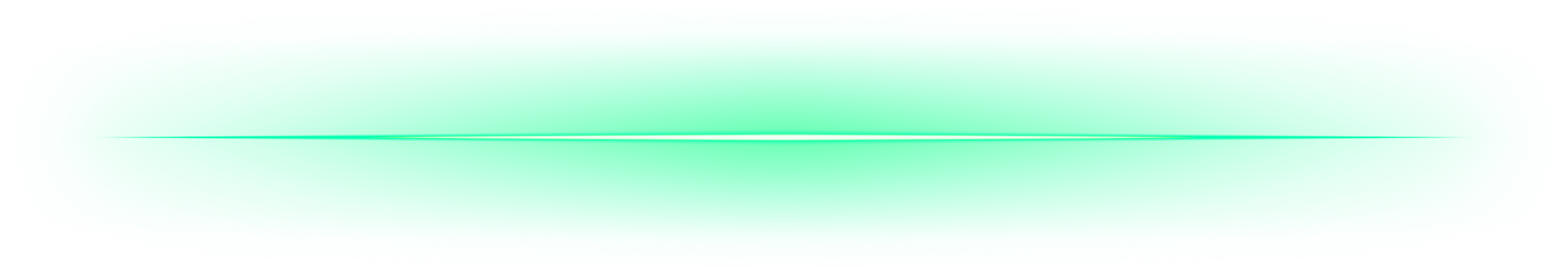 Glowing Green Neon Line Light